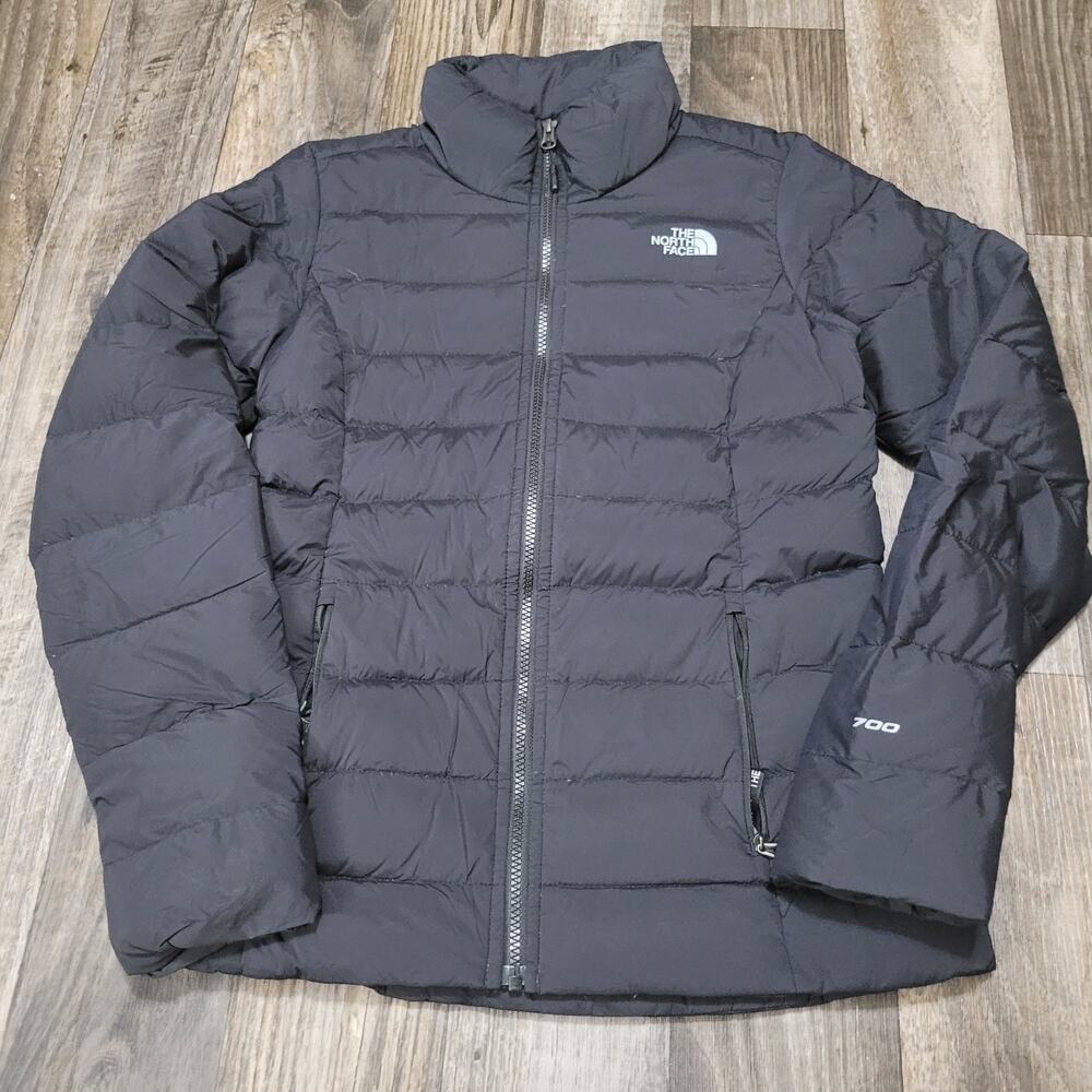 The North Face Nuptse 700 Goose Down Black Puffer Jacket Womens Small